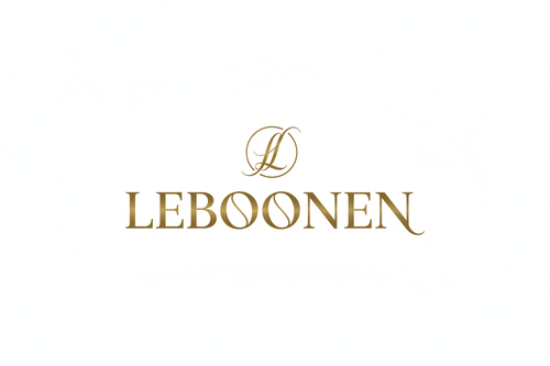 Generate a classy and elegant logo for the brand 'LEBOONEN'

Background should be white